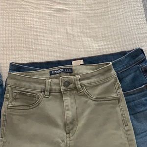 ZARA DENIM- technically a size 4/fit for a 0